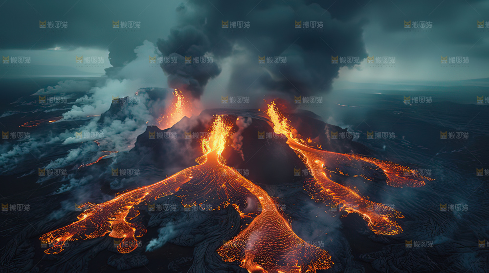 火灾 灾害 自然灾害 熔岩岩浆