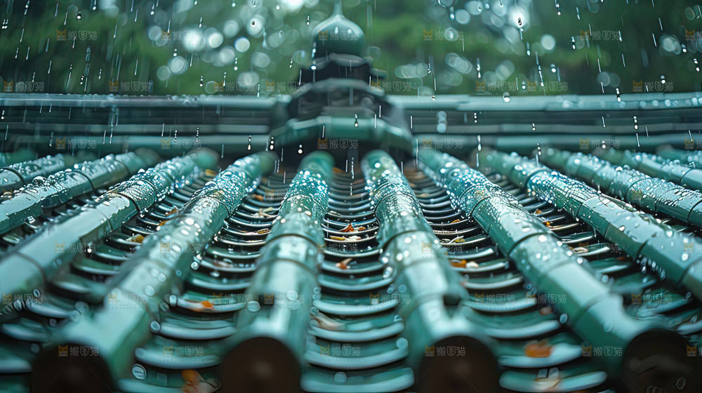 古建筑夜景历史传统文化传承