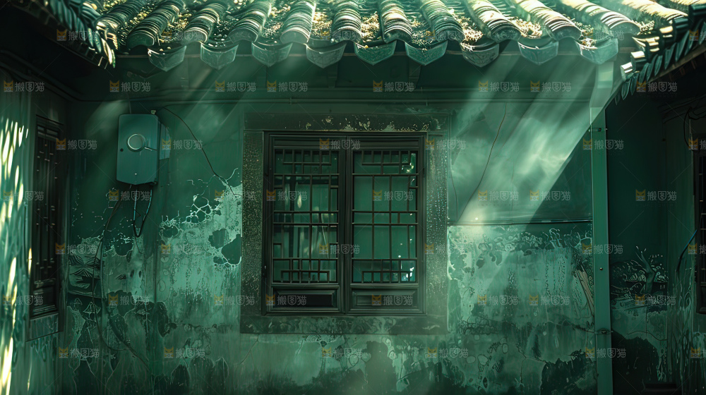 古建筑夜景历史传统文化传承
