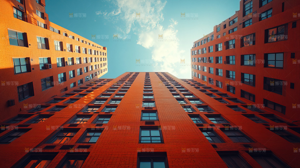 建筑都市风景房地产现代发展