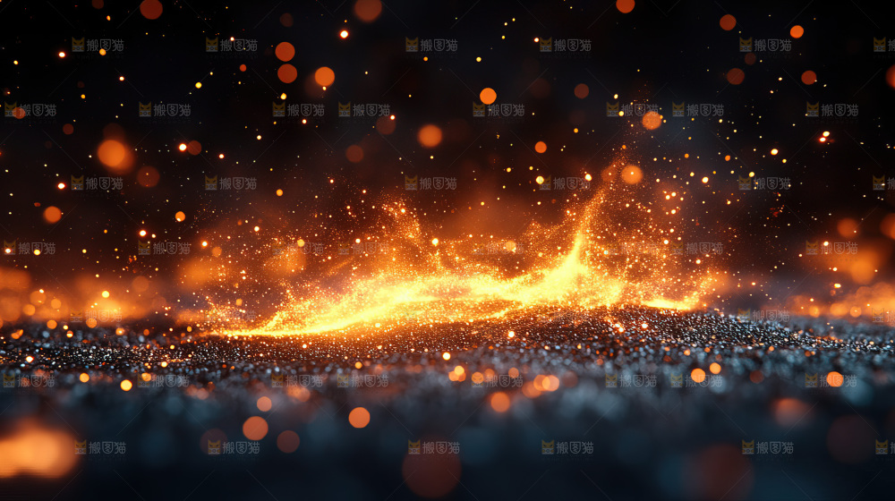 粒子特效闪烁背景素材