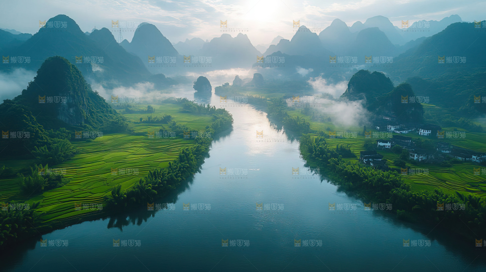 祖国大好河山自然风景
