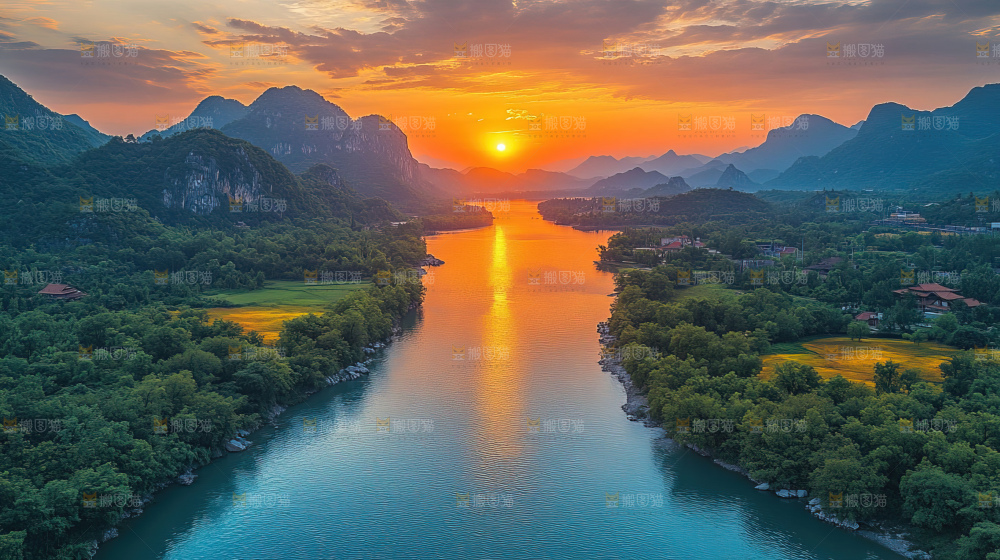祖国大好河山自然风景