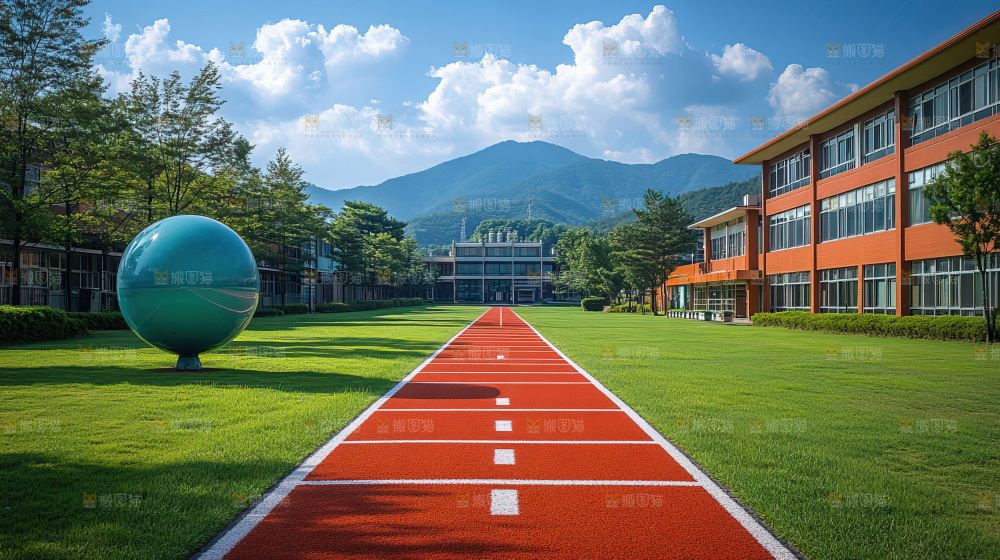 学校操场活力健康运动自由梦幻