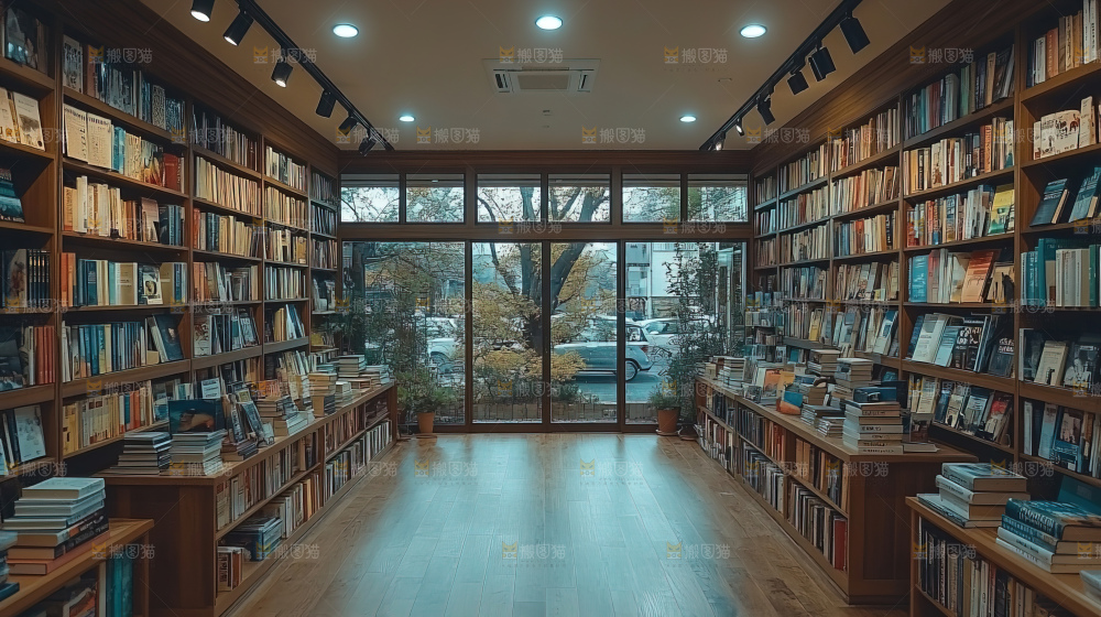 图书馆书籍设计现代建筑文化