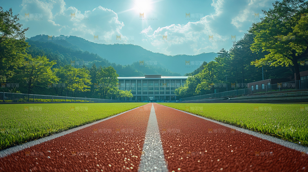 学校操场活力健康运动自由梦幻