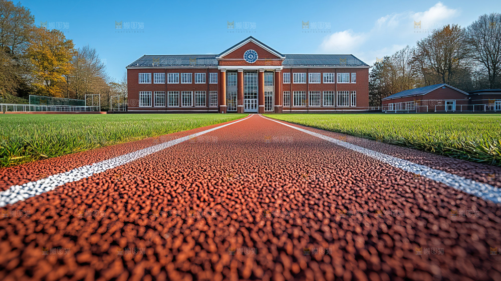 学校操场活力健康运动自由梦幻