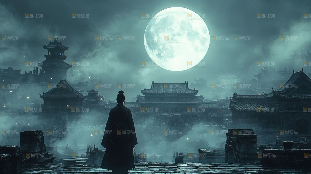 中秋赏月满月神秘传统人文