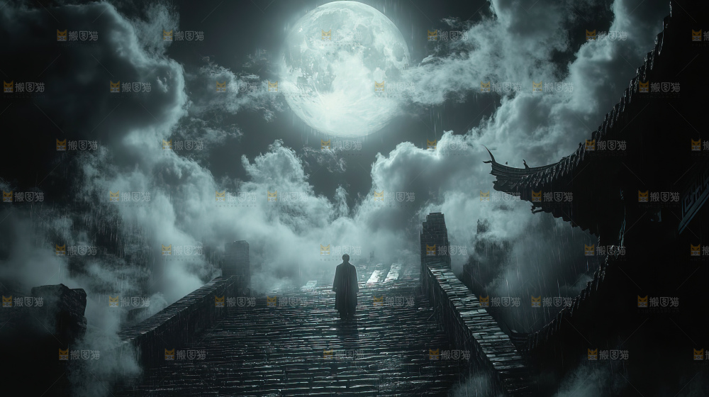 中秋赏月满月神秘传统人文