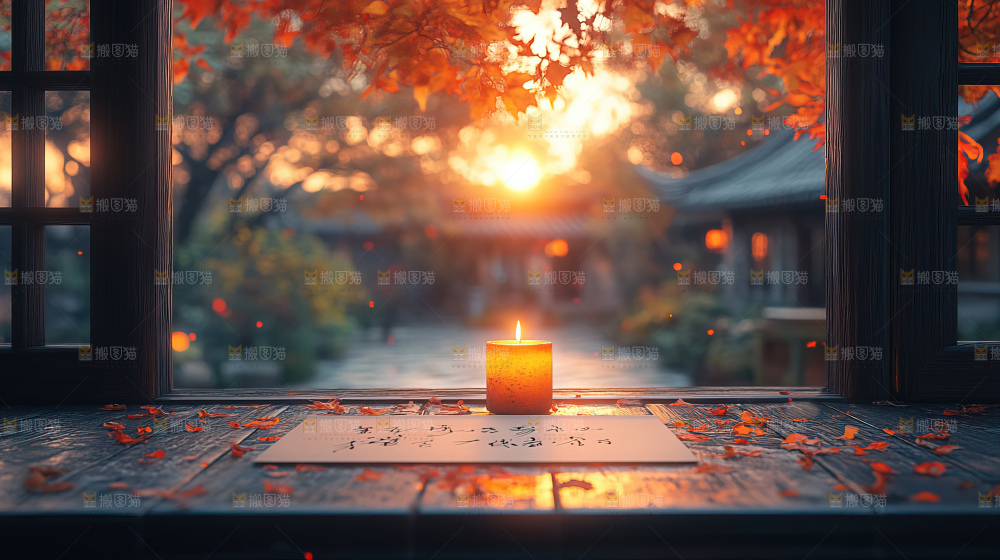 中秋节场景月饼传统文化