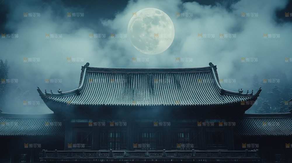 中秋赏月满月神秘传统人文