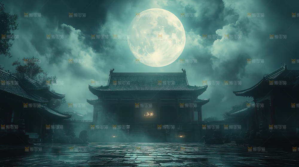 中秋赏月满月神秘传统人文