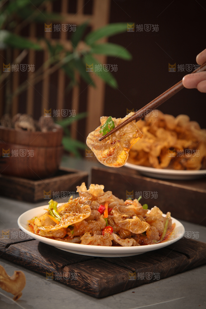 凉拌羊肚耳