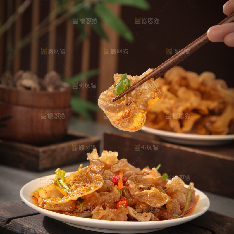 凉拌羊肚耳