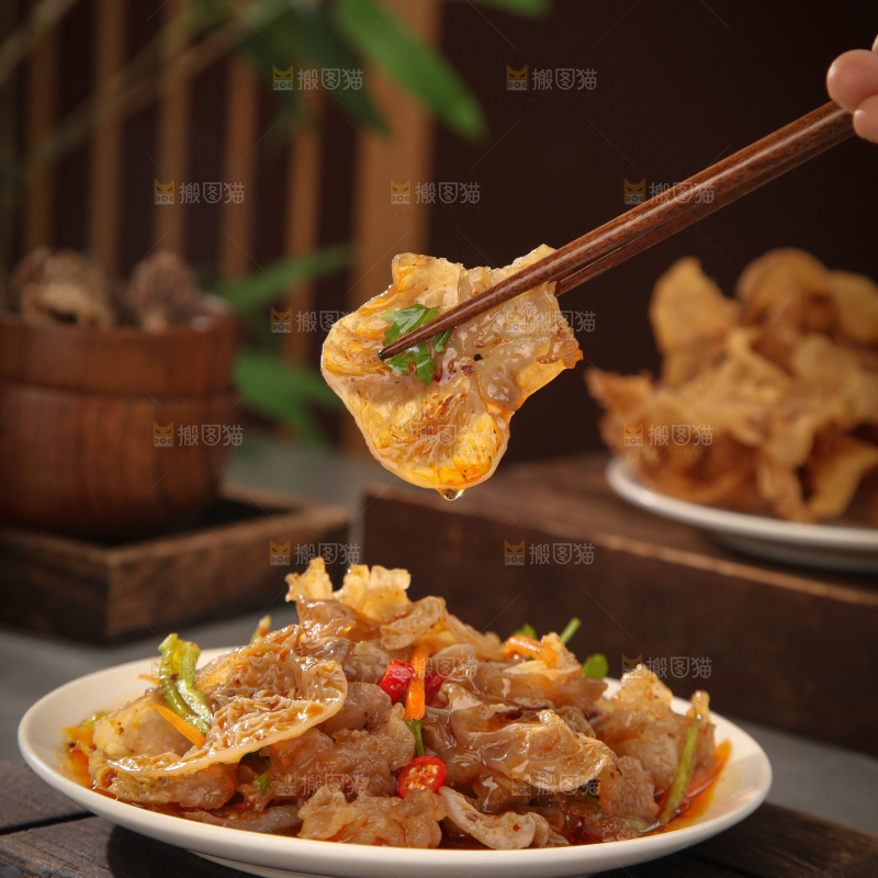 凉拌羊肚耳
