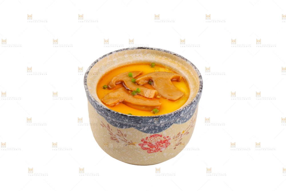 白松茸炖蛋