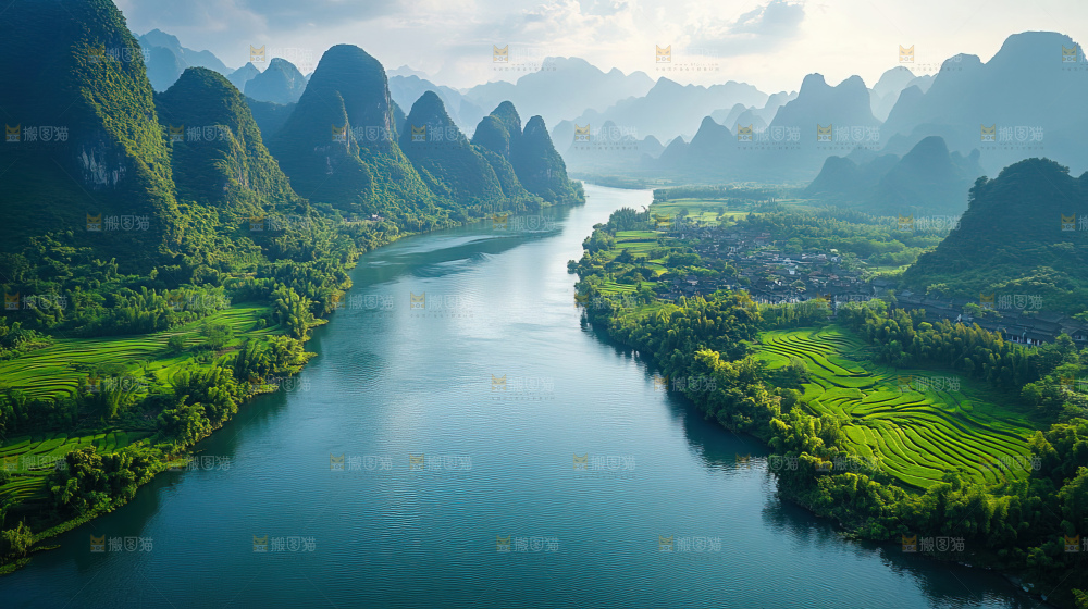 祖国大好河山自然风景大美中国