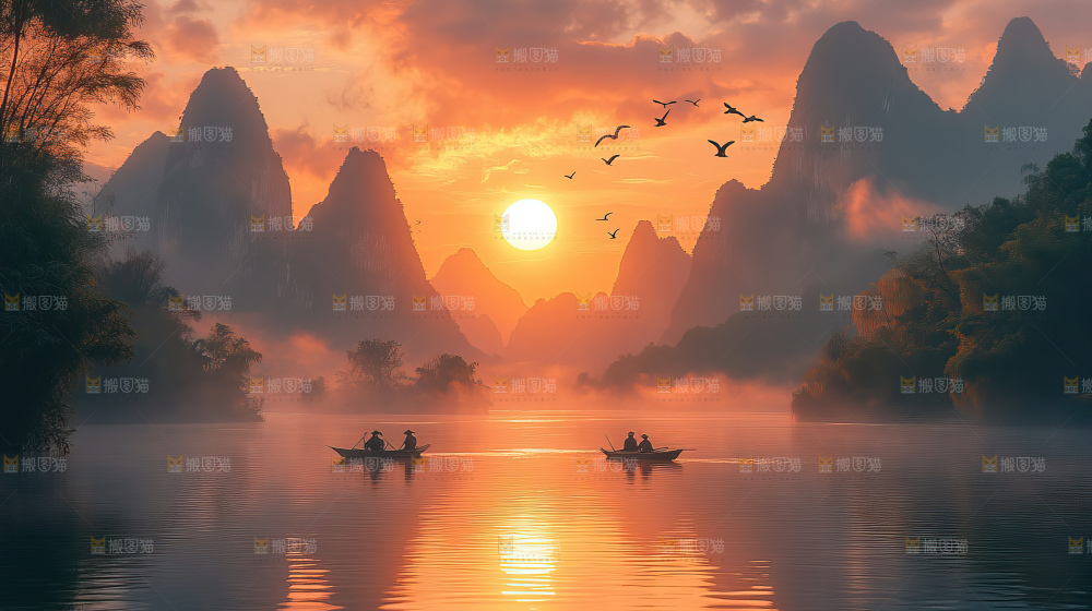 祖国大好河山 自然风景 山河风光