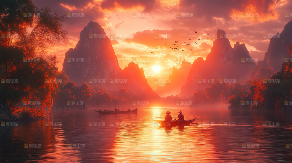 祖国大好河山 自然风景 山河风光