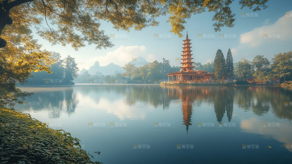 人文景观 城市建筑 中国文化 大美中国