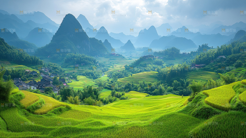 祖国大好河山自然风景大美中国