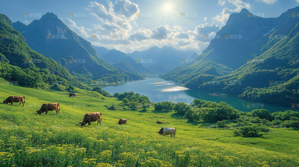 祖国大好山河大美中国自然景观风景