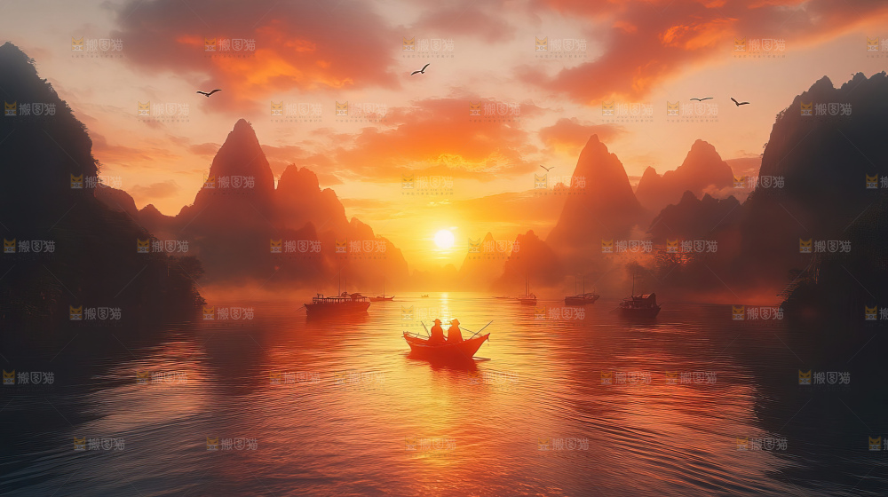 祖国大好河山 自然风景 山河风光
