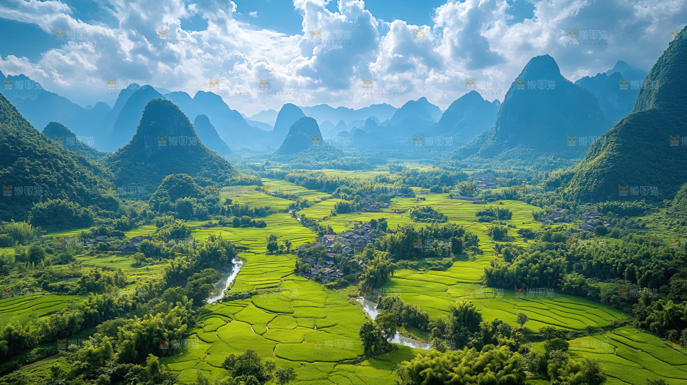 祖国大好河山自然风景大美中国