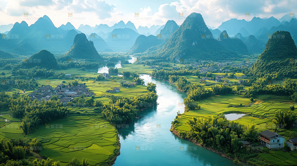 祖国大好河山自然风景大美中国
