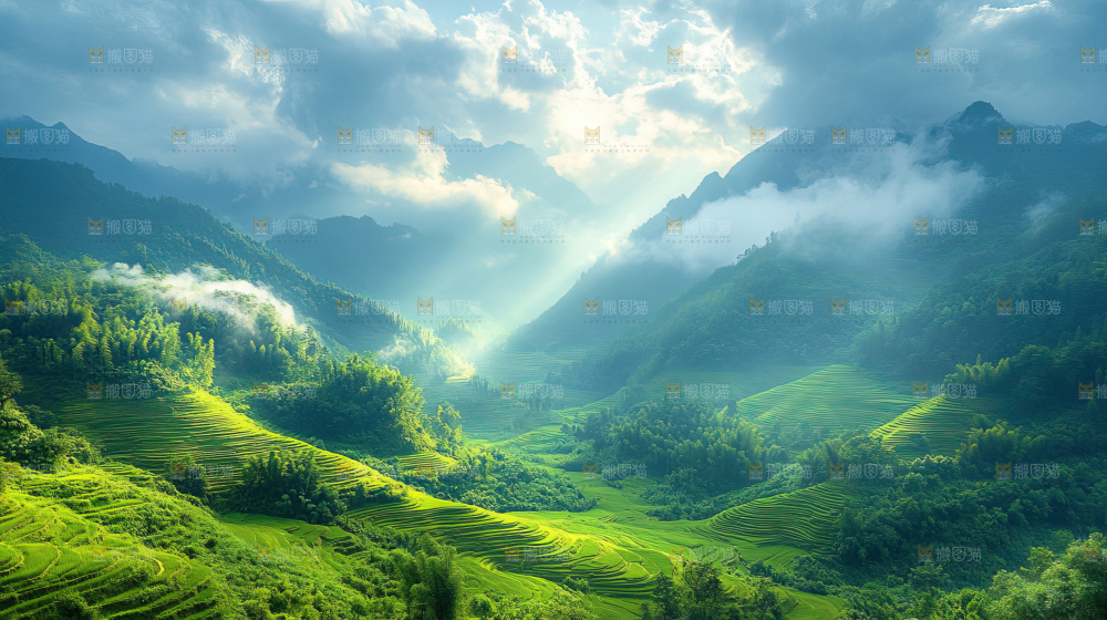 祖国大好河山自然风景大美中国