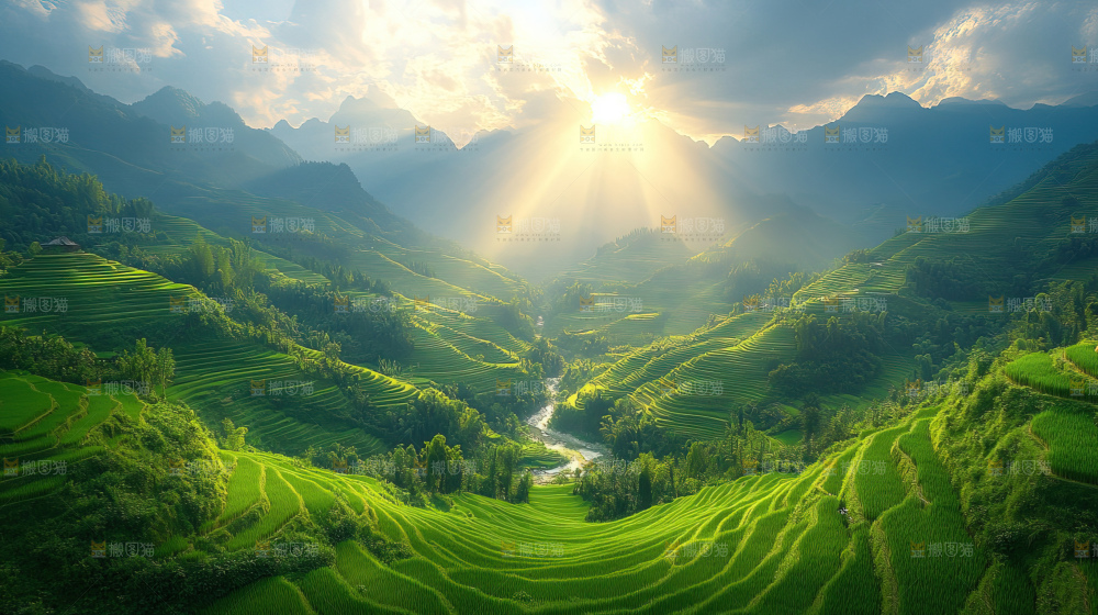 祖国大好河山自然风景大美中国