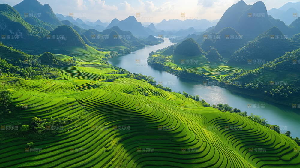 祖国大好河山自然风景大美中国