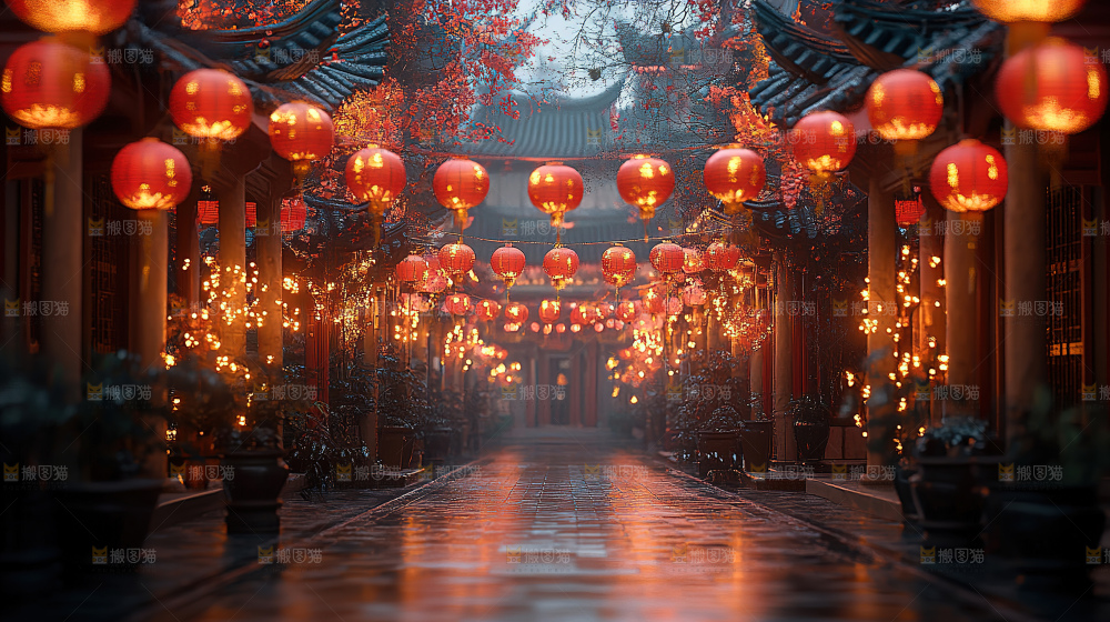 中秋花灯 灯笼 国风 传统