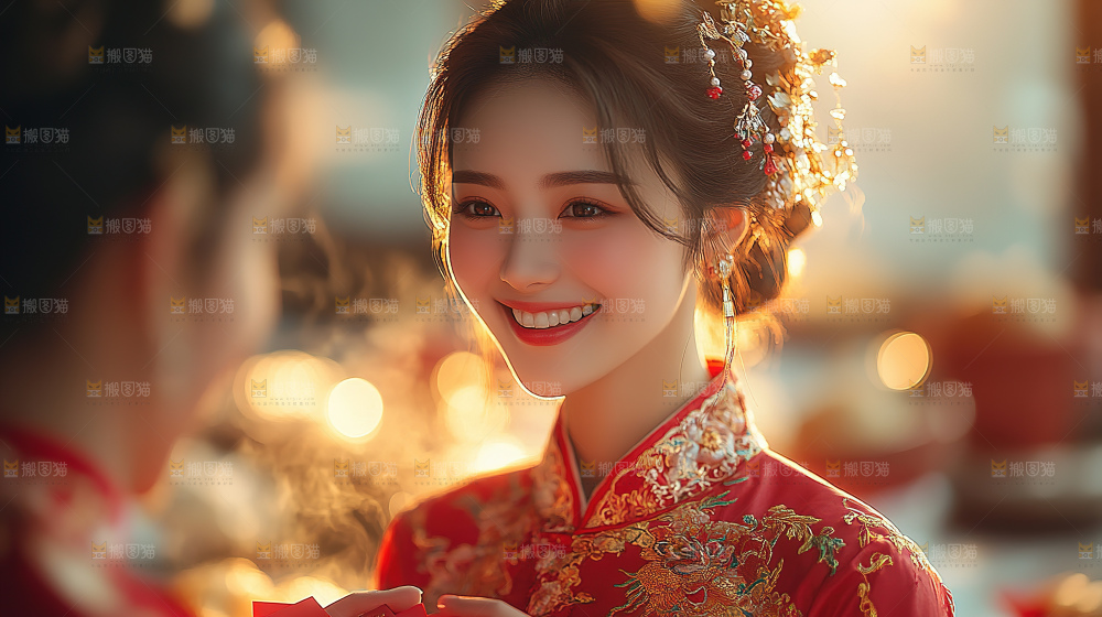 团圆喜庆美食中秋人物