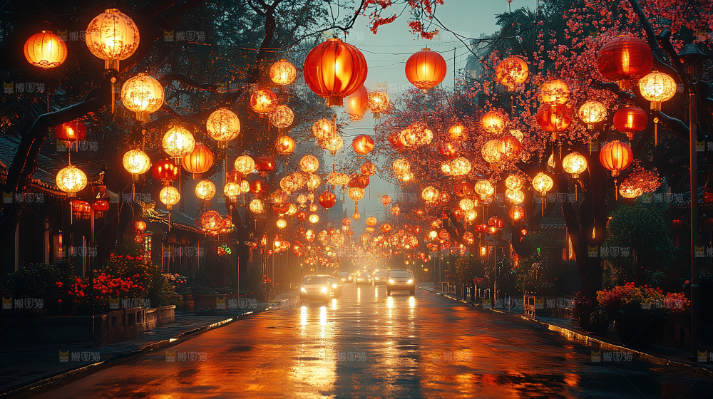 中秋花灯 灯笼 国风 传统