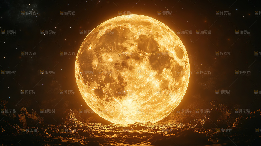 月球 月亮  赏月 夜空 中秋月亮