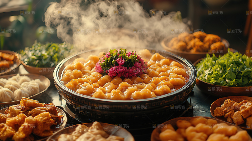 火锅 美食 食品 大排档