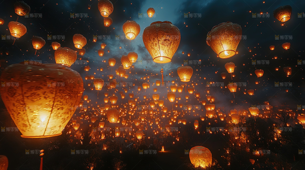 中秋花灯 灯笼 国风 传统
