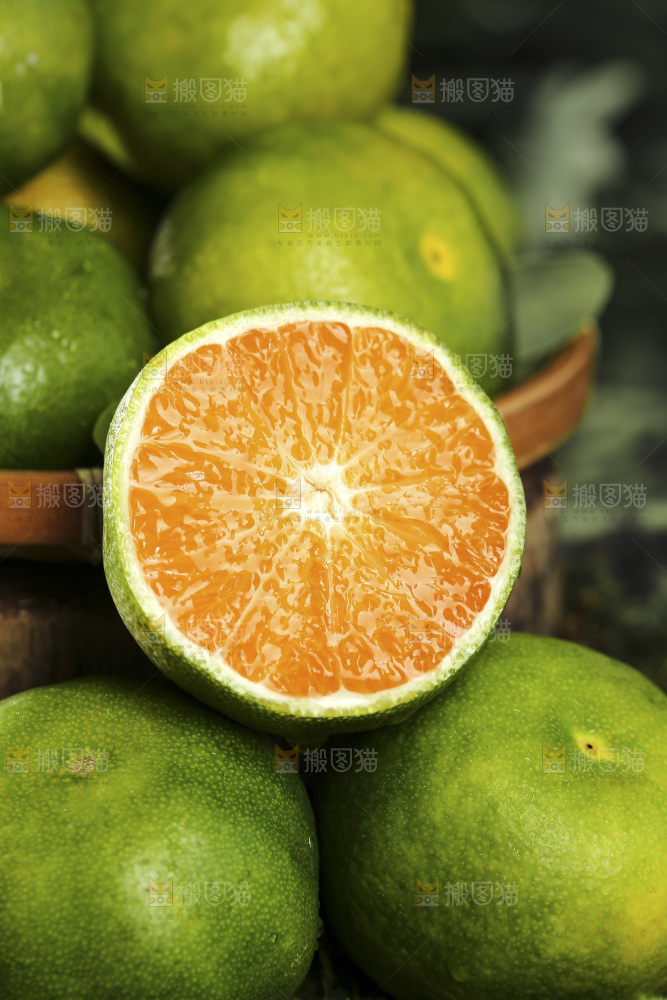 青皮蜜桔