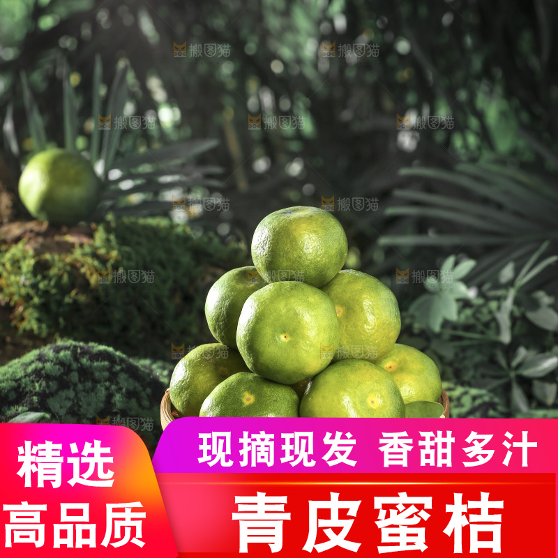 青皮蜜桔