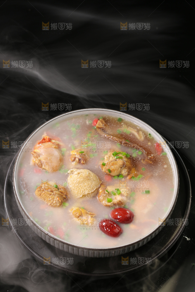 竹毛肚鸡汤