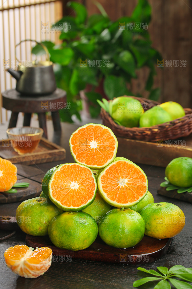 青皮蜜桔