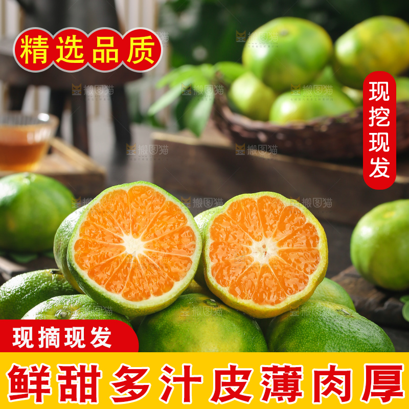 青皮蜜桔