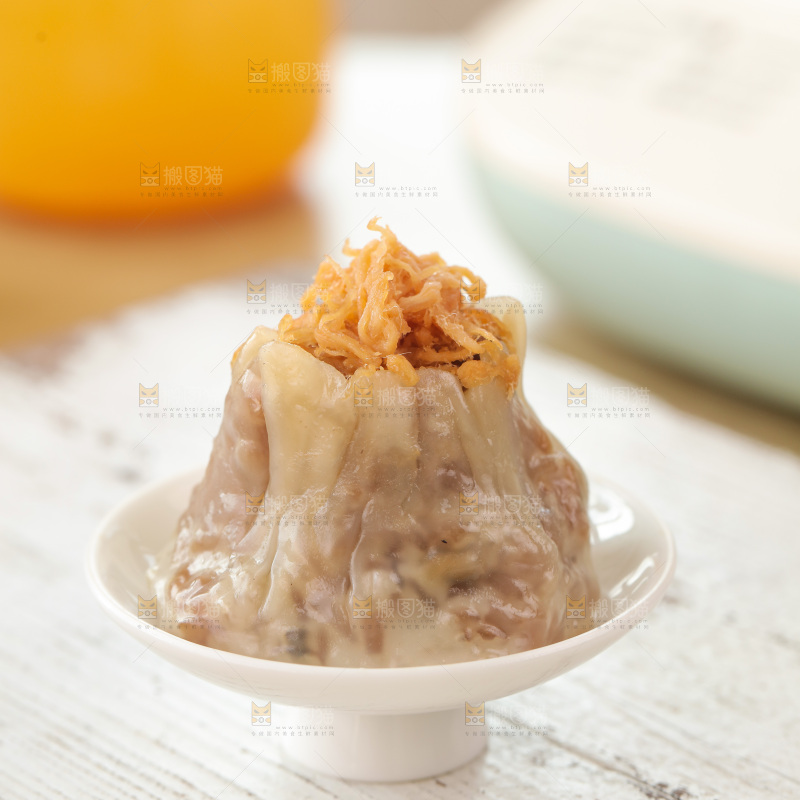 咸蛋黄肉松纸皮烧麦