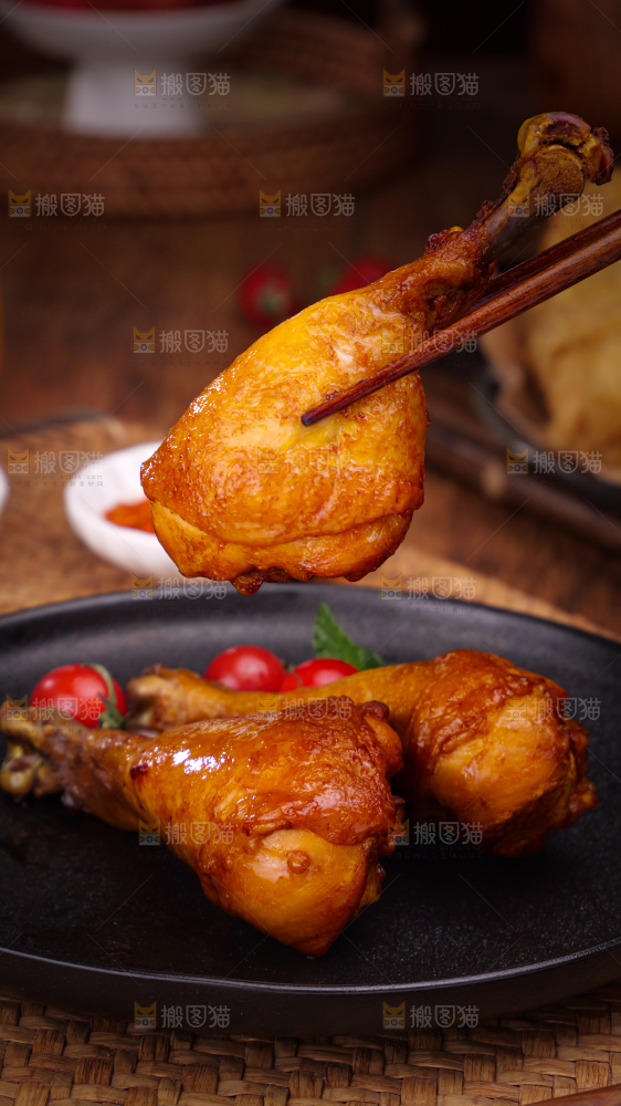 烤鸡腿