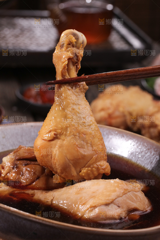 卤鸡腿