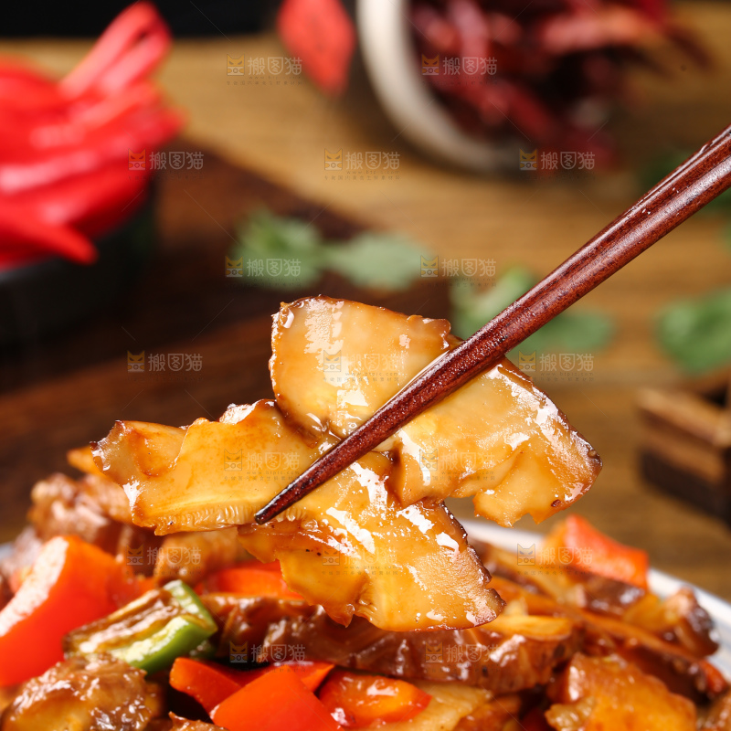 花菇炒肉