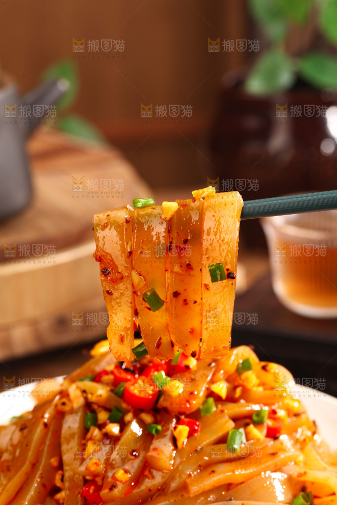 凉拌魔芋豆腐