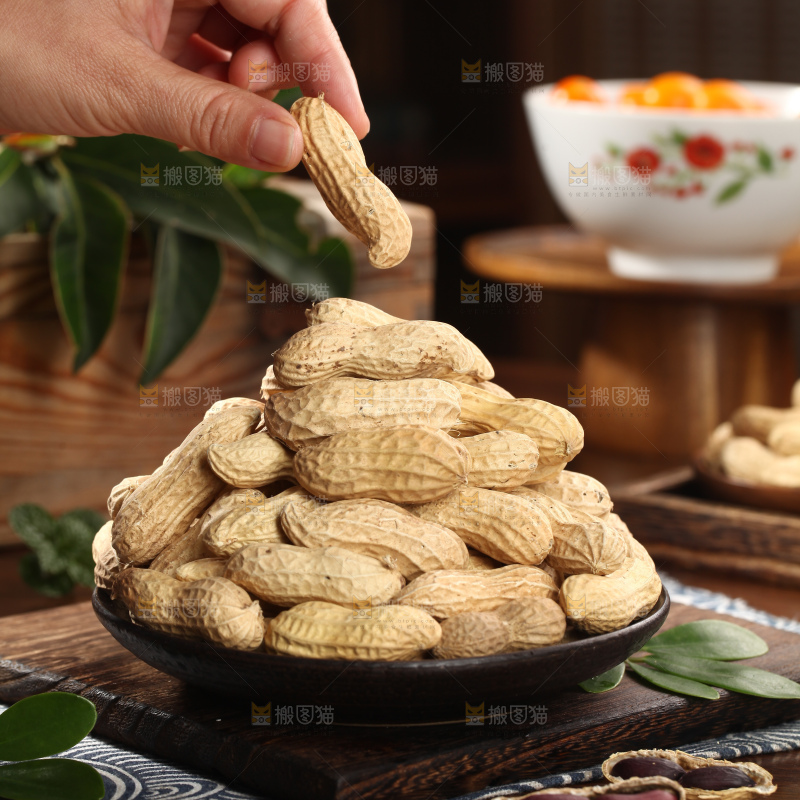 黑皮花生