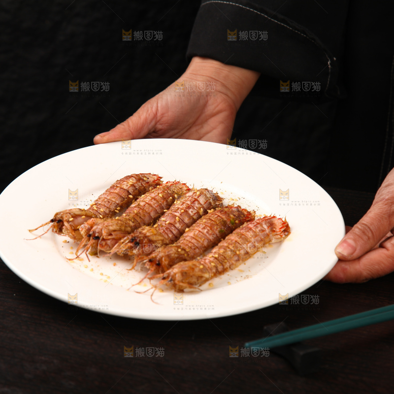 椒盐皮皮虾